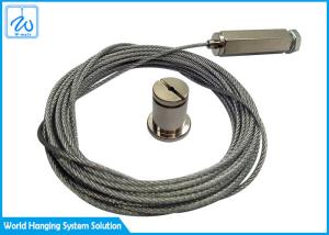 China Brass Wire Clamp Lighting Suspension Kit Aircraft Cable Gripper wholesale