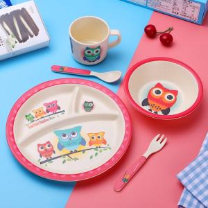China Non-Toxic and Reliable Durable Tableware Sets Melamine Child Dinnerware Sets wholesale