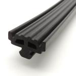 Aluminum Sliding Window Weather Stripping Window Track Rubber Glazing Seal