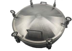 China 450mm Steel Tank Manhole Cover Specialised Pipe And Fittings EPDM wholesale
