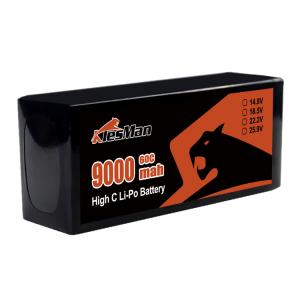 China 6S 22.2V lipo battery Klesman 9000mAh UAV drone batteries battery fpv xt60 wholesale
