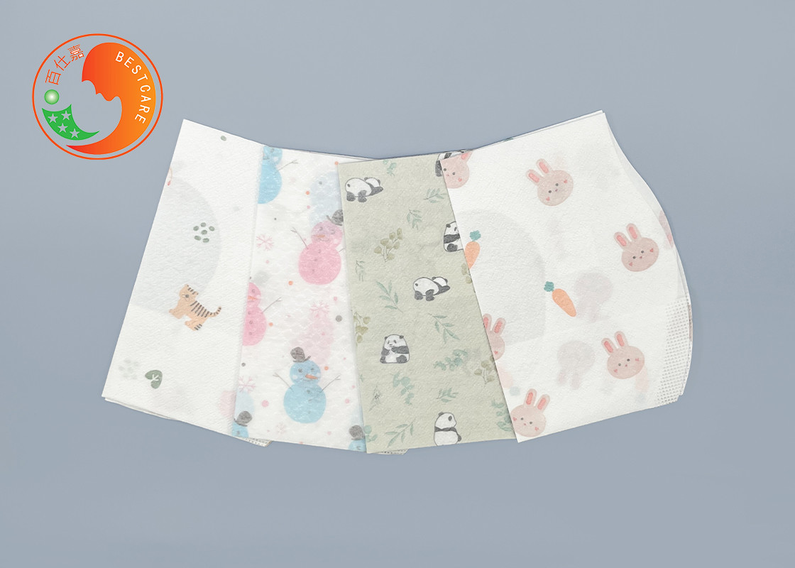 Discreet Disposable Custom Disposable Bibs Sterile Easy Removal With Catch Pocket Dry