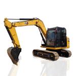 Used Caterpillar 307E2 Excavator 7ton Weight 42kw Rated Power Construction
