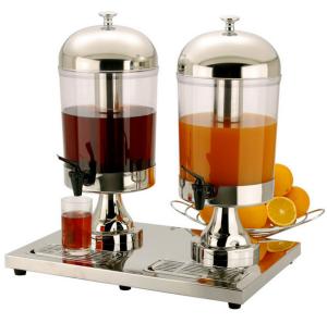 China Stainless Steel Double Juice Dispenser wholesale