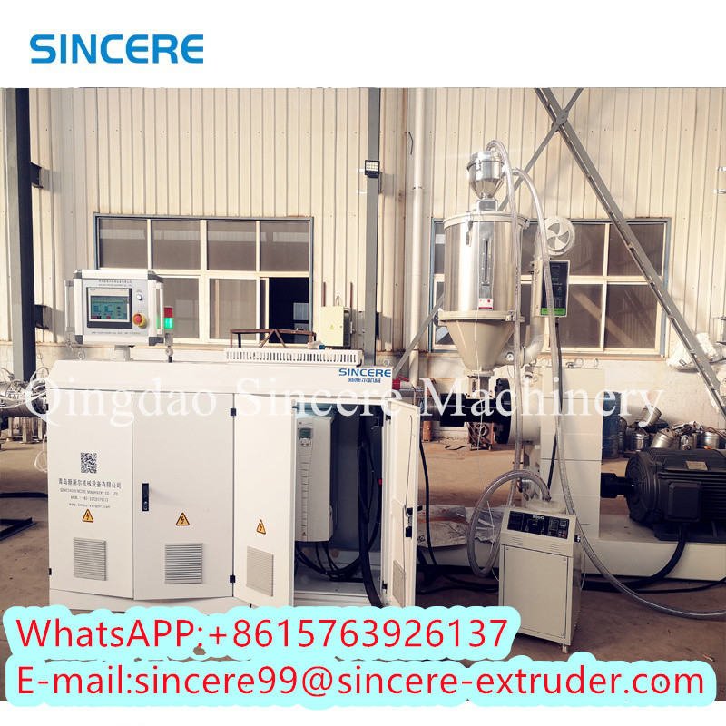 PE HDPE Hollow Wall Spiral Pipe Fabrication Machinery