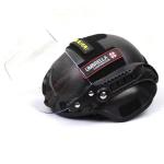 Military Helmet MICH2000 Helmet + Transparent Riot Helmet Protection Mask Police