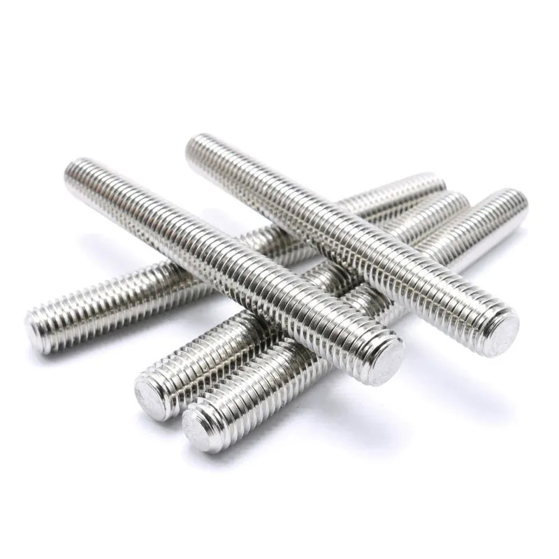 Din975 Galvanized Carbon Steel Threaded Stud Bolts Fully Threaded Zinc Plated Rod
