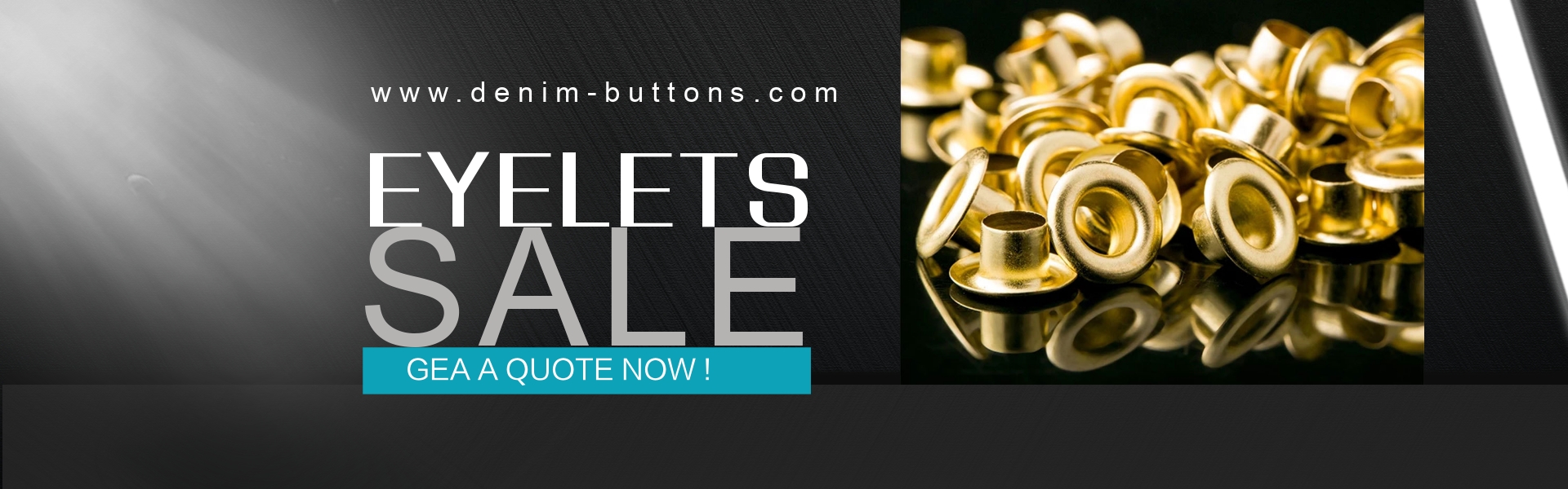 GOLD EYELETS