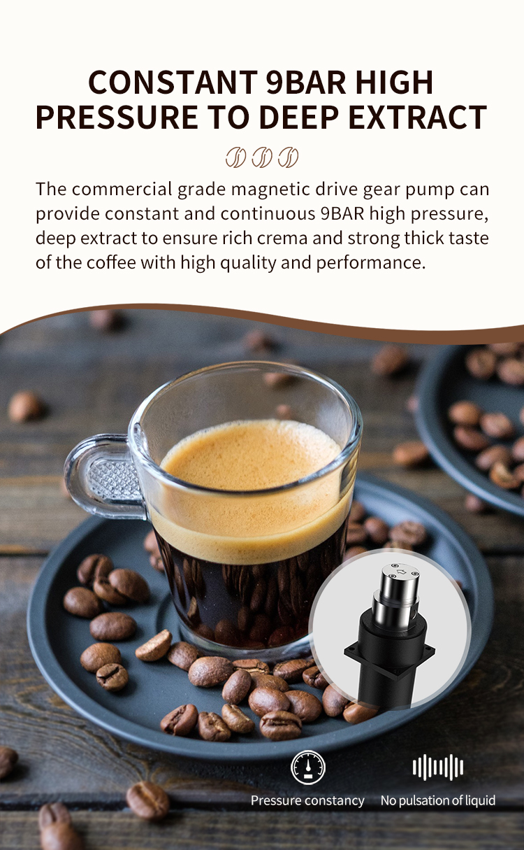 Cappuccino Latte Tabletop Coffee Vending Machine Close Loop Control With IOT Function
