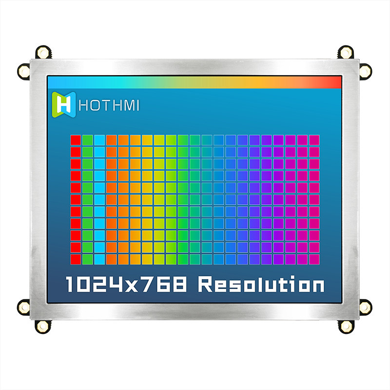 8" Inch HI TFT LCD 1024x768 Sunlight Readable For Applications Industrial Display