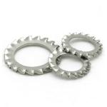 M4 304 Stainless Steel Washers Tight Grip External Tooth Lock Washers DIN934 ODM