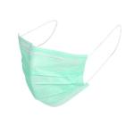 Green Disposable Dust Mask / Medical Disposable Mask Multi Layer Protection