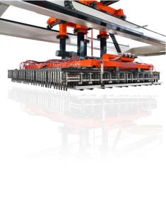China Pneumatic Automatic Robot Brick Stacking Machine For Kiln wholesale