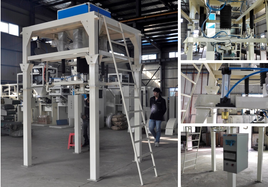 Quartz Sand Tons Bag Packing Machine With Dust Remove Device
