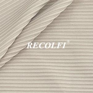 China Sustainable Recycled Activewaer Knit Fabric Solid Color Stretch Athletic Wear wholesale