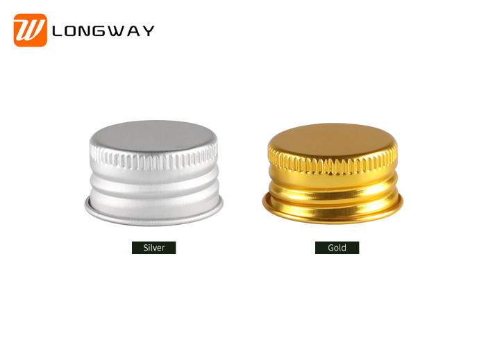 Gold / Silver Easy Switch 28 410 Cap , Aluminium Screw Caps Multi Use