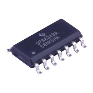 China OPA4348AIDR IC Electronic Components CMOS Rail-to-Rail Operational Amplifiers wholesale