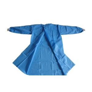 China Reinforced Isolation Gowns Disposable Easy Wearing Waterproof Anti Statics wholesale