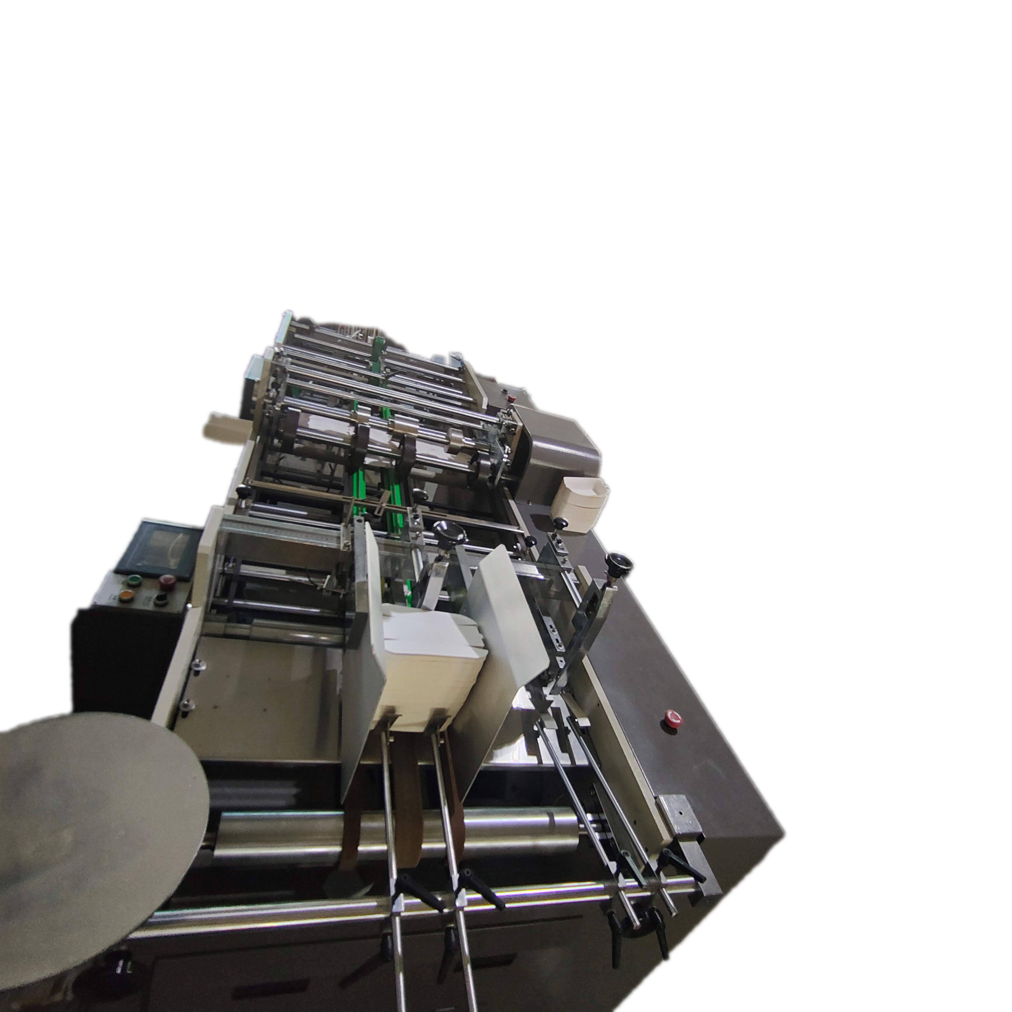 Non standard carton machine # decorative works # food carton # disposable lunch box # Hot-melt adhesive process