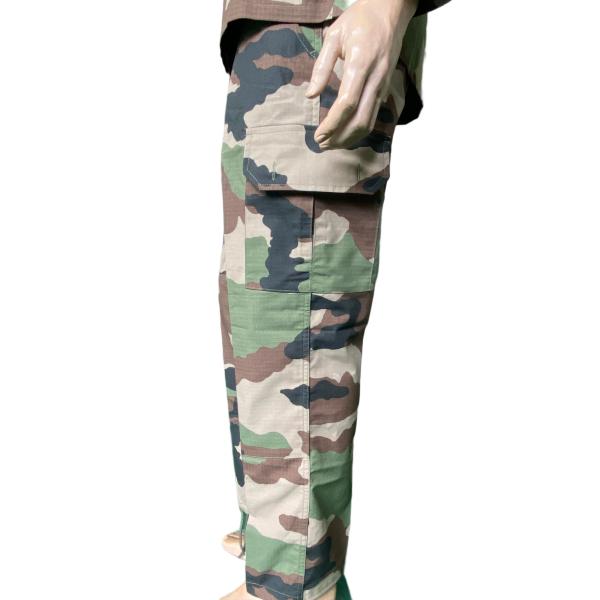 F2 Tactical Combat Uniform Set Camouflage Breathable Anti Static Formal Woven Fabric Uniforms French Military Uniform