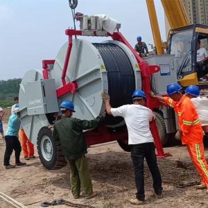 10T Automatic Braking Diesel Tensioner Overhead Line Stringing Equipment