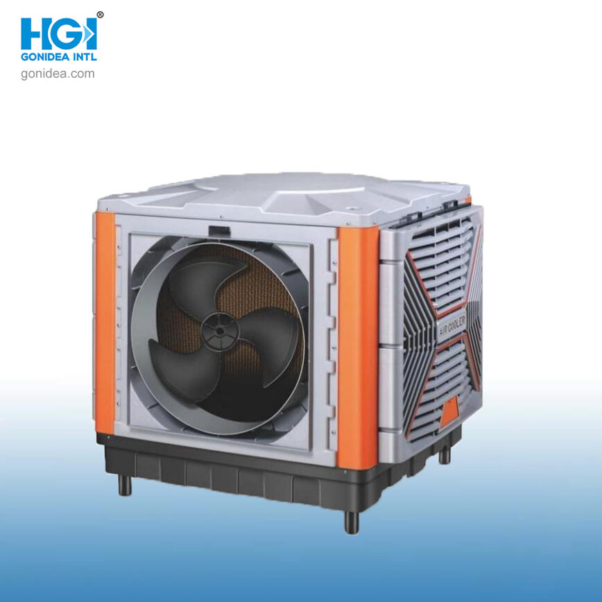 Remote Control Portable Industrial Air Cooler Big Air Flow 9000m/Hr Hy-L02sr