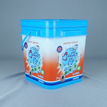 IML 12LT Square Pail PP Plastic Bucket Food 3gal With Seal Lid