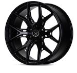 Satin Black 6 Spoke Forged Alloy Rims 5x112 20 And 21 Inch For Benz C-Class