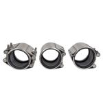 2 Inch Pipe Repair Clamp For Elbow Round Head Equal 304 Stainless Steel Pipe