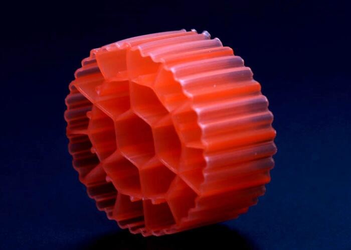 Red Color Fish Pond Filter Media Virgin HDPE Material K3 Plastic Filter Media