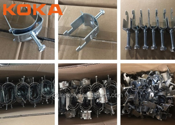 Metal Electrical Pipe Fitting 1/2'' Cable Clamps