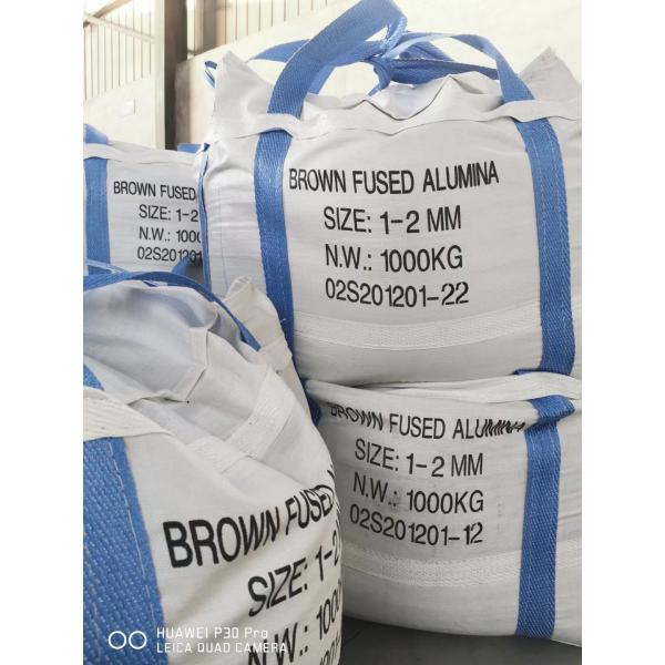 High Refractoriness Brown Fused Alumina Powder for Refractory Bricks and Castabl