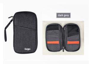 China Travel abroad passport folder bag multi-function certificate bag travel card travel ticket bag protective cover bags wholesale