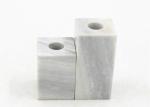 100% Natural marble 5x5x7cm Stone Candle Holders