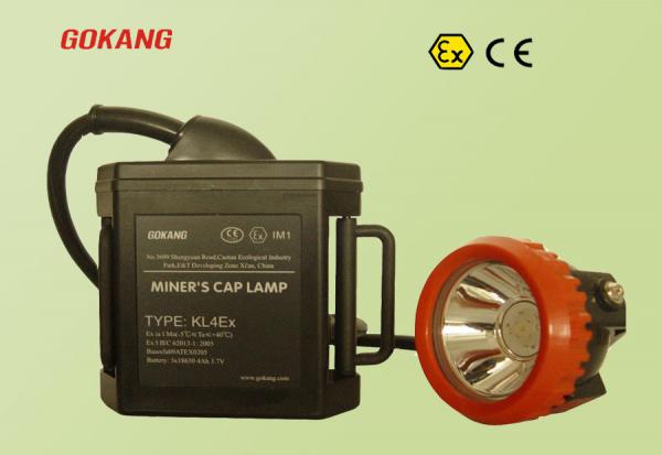 Quality KL4Ex high quality miners cap lamp, ABS material mining headlamp, red underground mine lamp for sale