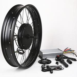 China Convenient Operation Electric Mountain Bike Conversion Kit Waterproof Connection wholesale