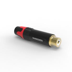 China Waterproof RCA Audio Connector Electrical RCA Female Connector wholesale
