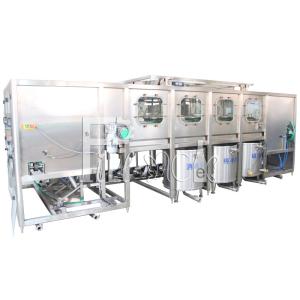 China Bucket / Barrel / Gallon 1500bph Auto Water Filling Machine PLC wholesale