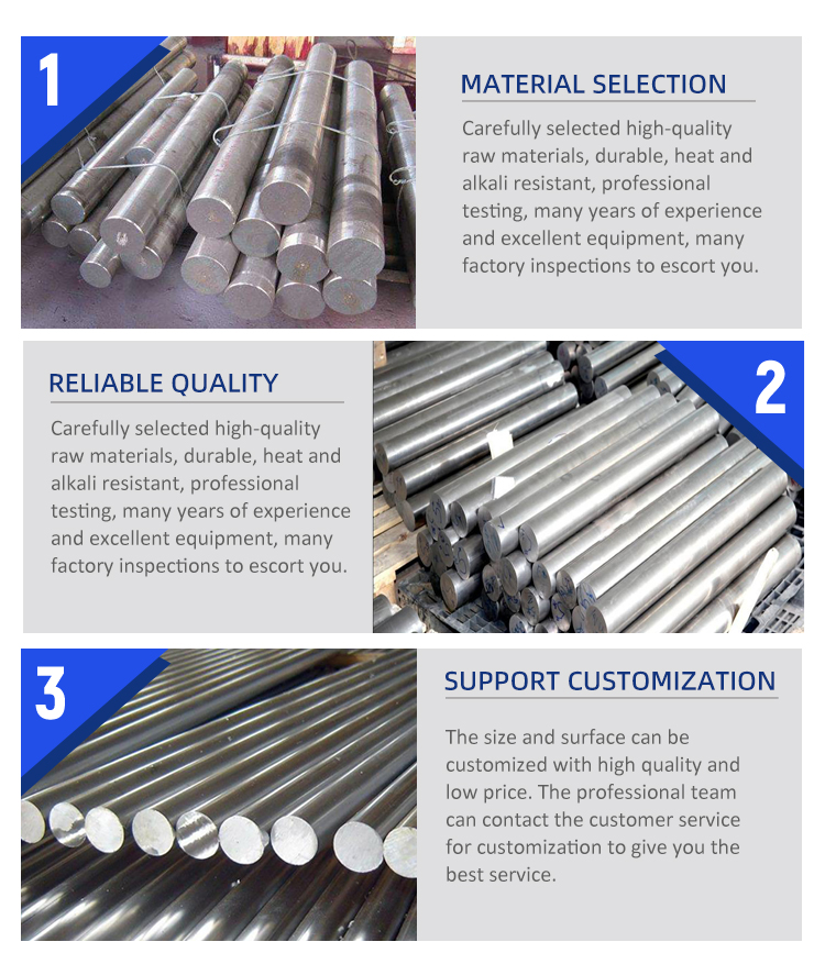 301L Stainless Steel Bars 5mm Stainless Steel Rod For Construction Decoration