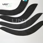 Needle Punch Felt Fabric Sewing Sleeve Heads For Ladies Wear Black Color