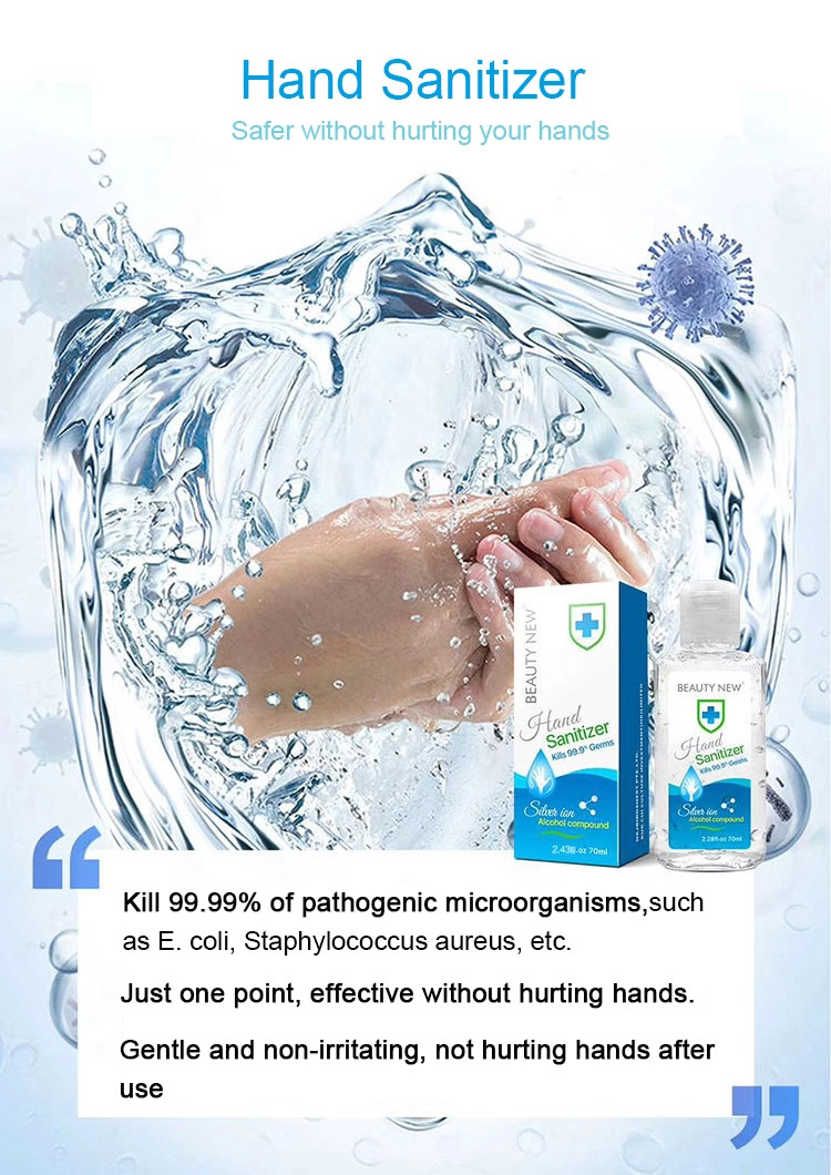 Outdoor Alcohol Free Hand Sanitizer Lightweight Convenient To Carry