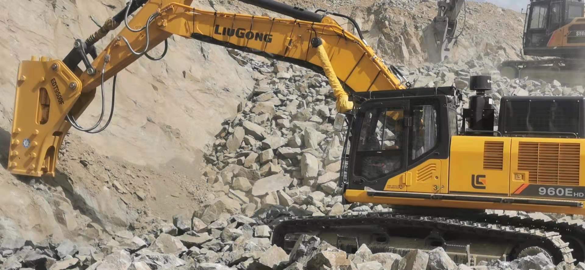 HL53 Excavators quick coupler hydraulic breaker hammer shear mini excavator hydraulic breaker price