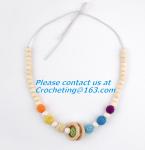 Breastfeeding toy for baby Teething Necklace Nursing Necklace Breastfeeding