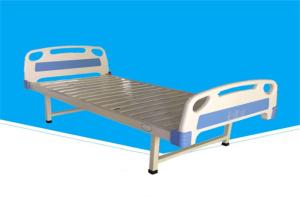 China Commercial Flat Hospital Bed , Steel Powder Coated Adjustable Hospital Bed wholesale
