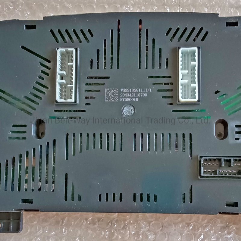 Sinotruk HOWO Truck Parts Combination Dashboard Wg9918581111