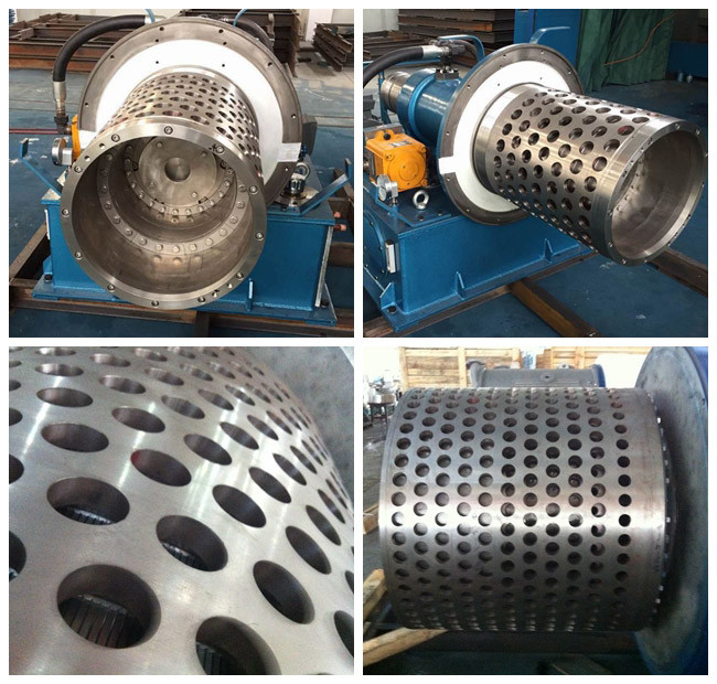 2 Stage Pusher Salt Centrifuge Salt Crush and Wash Table Salt Production Line