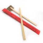 China Tensoge Round Disposable Wooden Chopsticks For Chinese Japanese Food wholesale
