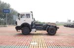 6 Tires Used Medium Duty Trucks 4*2 Beiben Head Tractor 300 Hp Flat Roof Euro 3