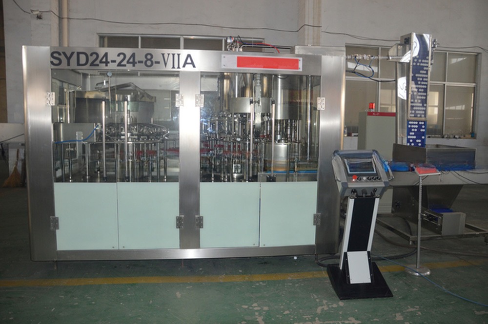 Fully Automatic 17200 KG Full Set Brewery Beer Whisky Wine Filling Line with Capacity