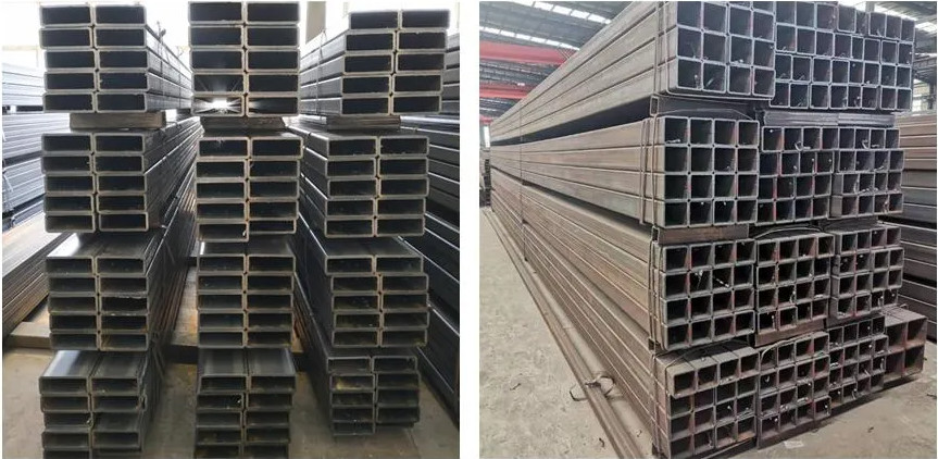 ASTM A179 A106 Hollow Structural Steel 40x40 Mild Steel GI Square Tube